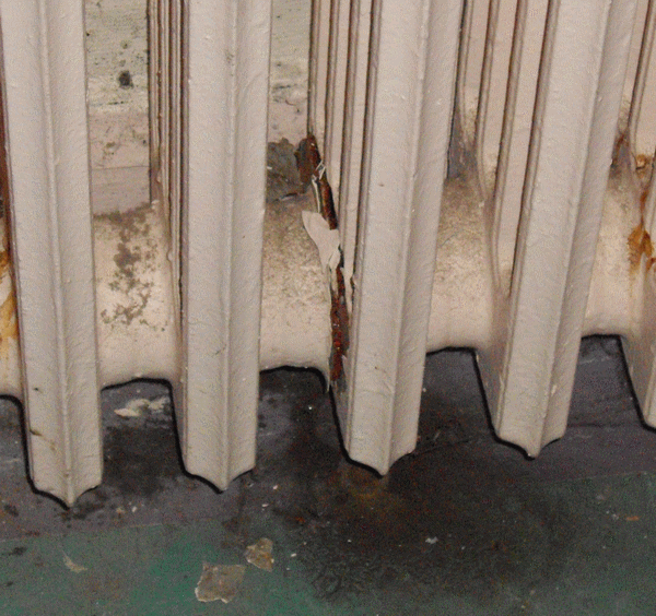 Réparer un radiateur en fonte