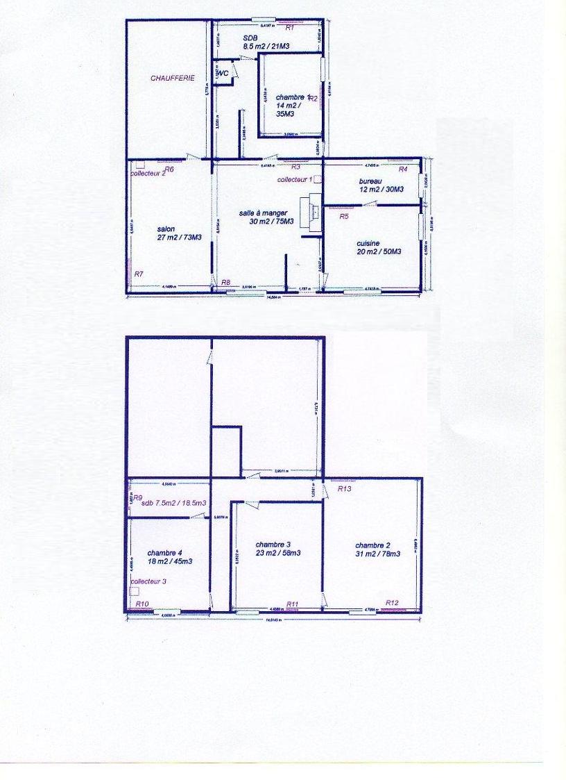 plan maison chauffage RDC et etage.jpg, 94.29 kb, 816 x 1123