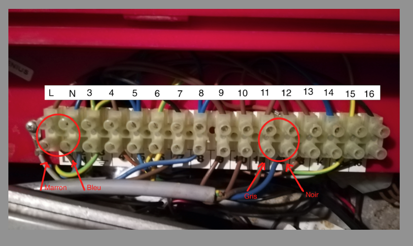 Raccordement thermostat filaire à la chaudière à mazout??