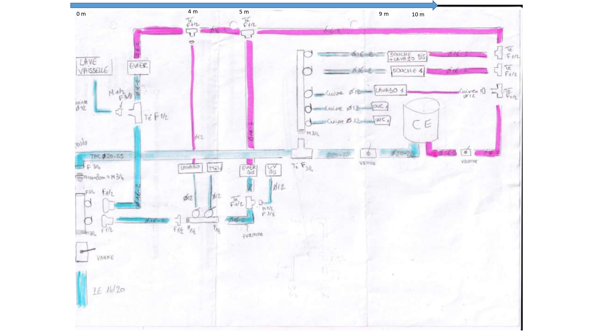 Plan de plomberie multicouche - 92 messages