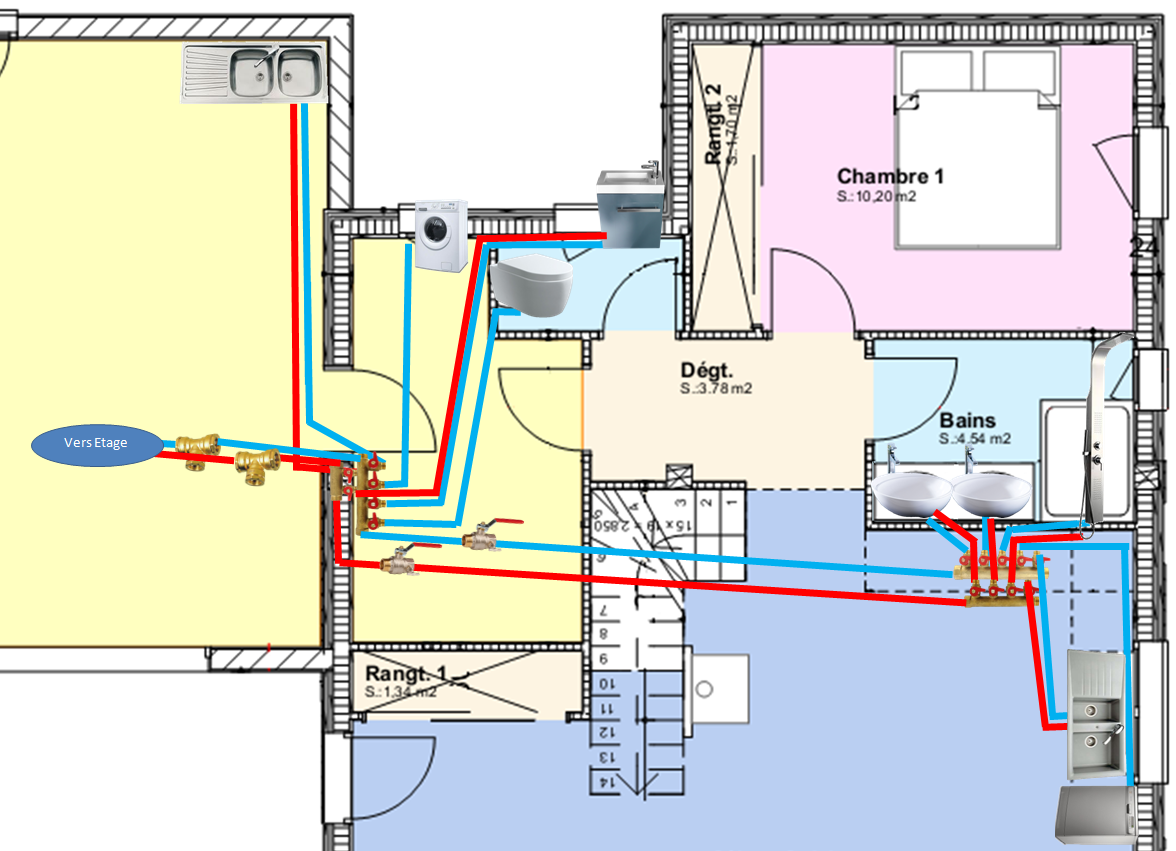 comment faire plomberie maison neuve des