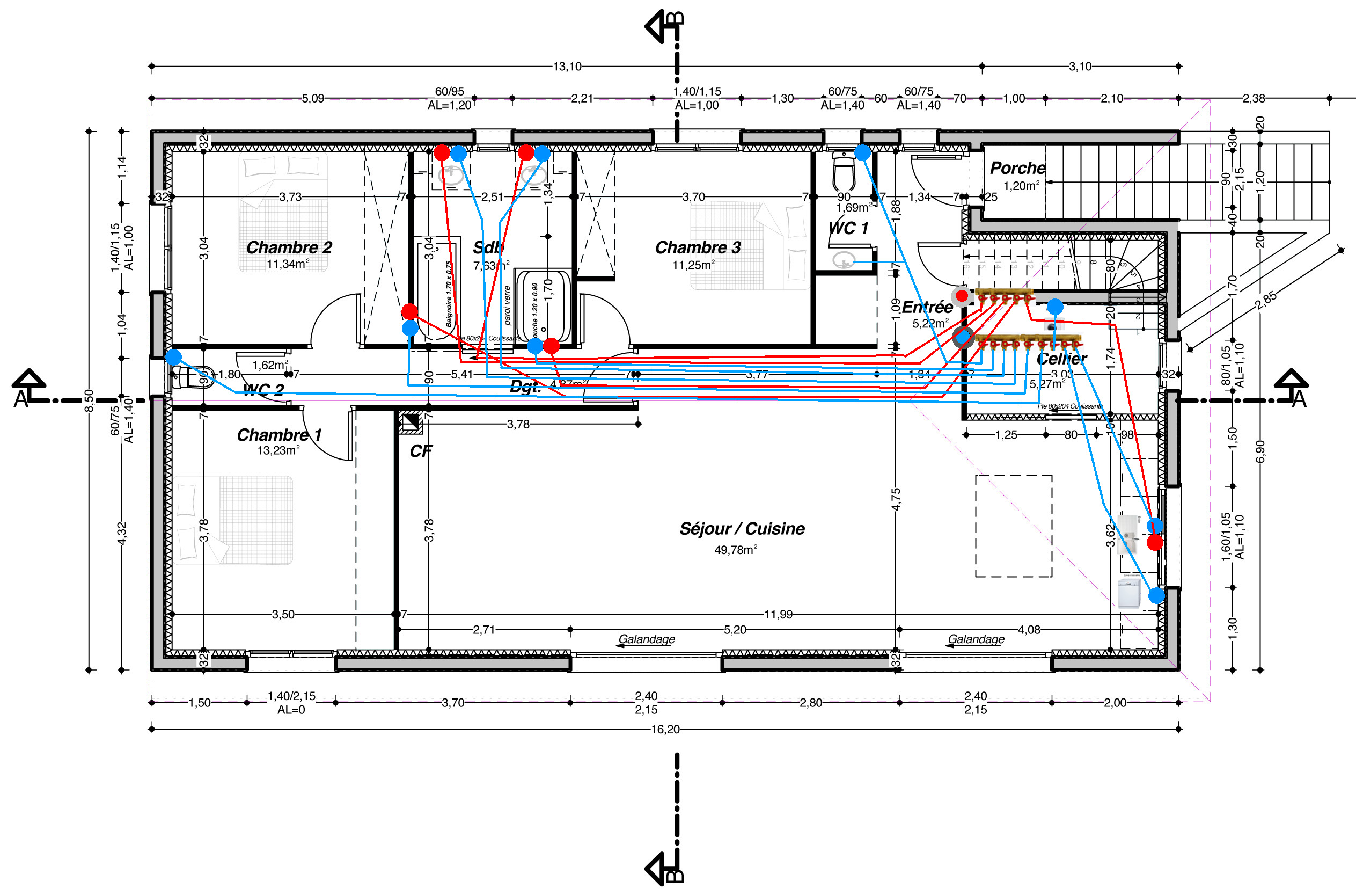 ETAGE - Plan alim eau simple nourrice.jpg, 600.72 kb, 2527 x 1669
