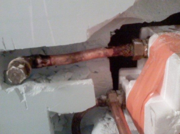 Presentation avant scellement