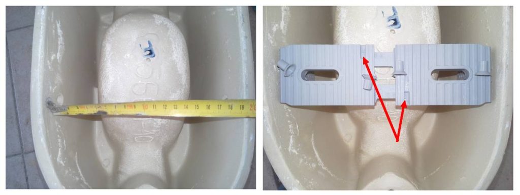 Ajuster la largeur de la fixation