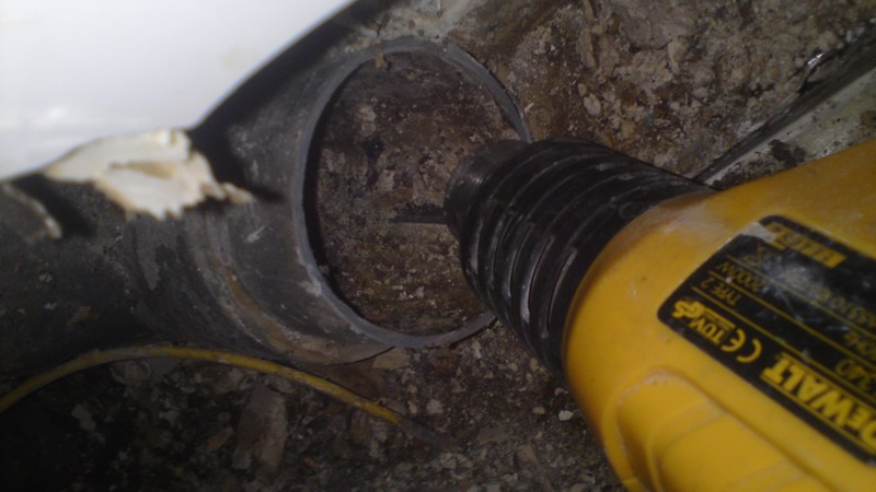 chauffer avec décapeur thermique