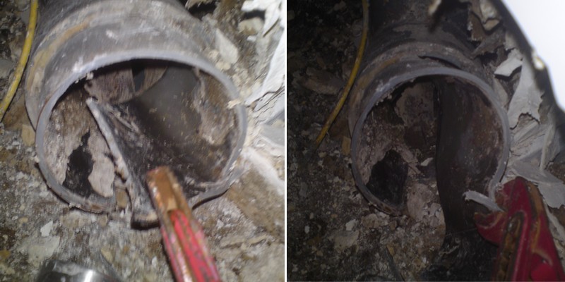 décoler en tirant dessus avec une pince