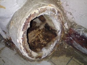 Apres démontage de la pipe