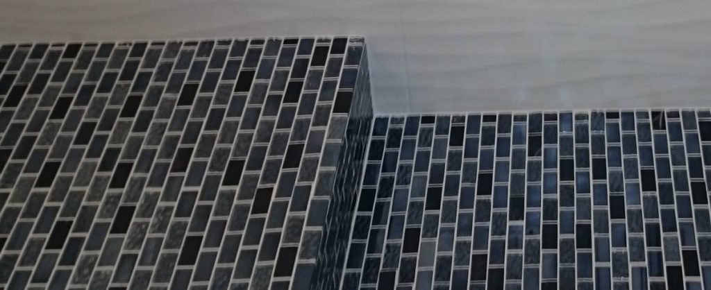 Douche avec 17 cm de haut