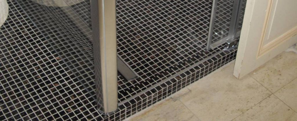 Douche avec épaisseur de 6cm