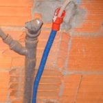 Sorties de cloison scellé