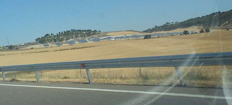 Parc de panneaux solaires