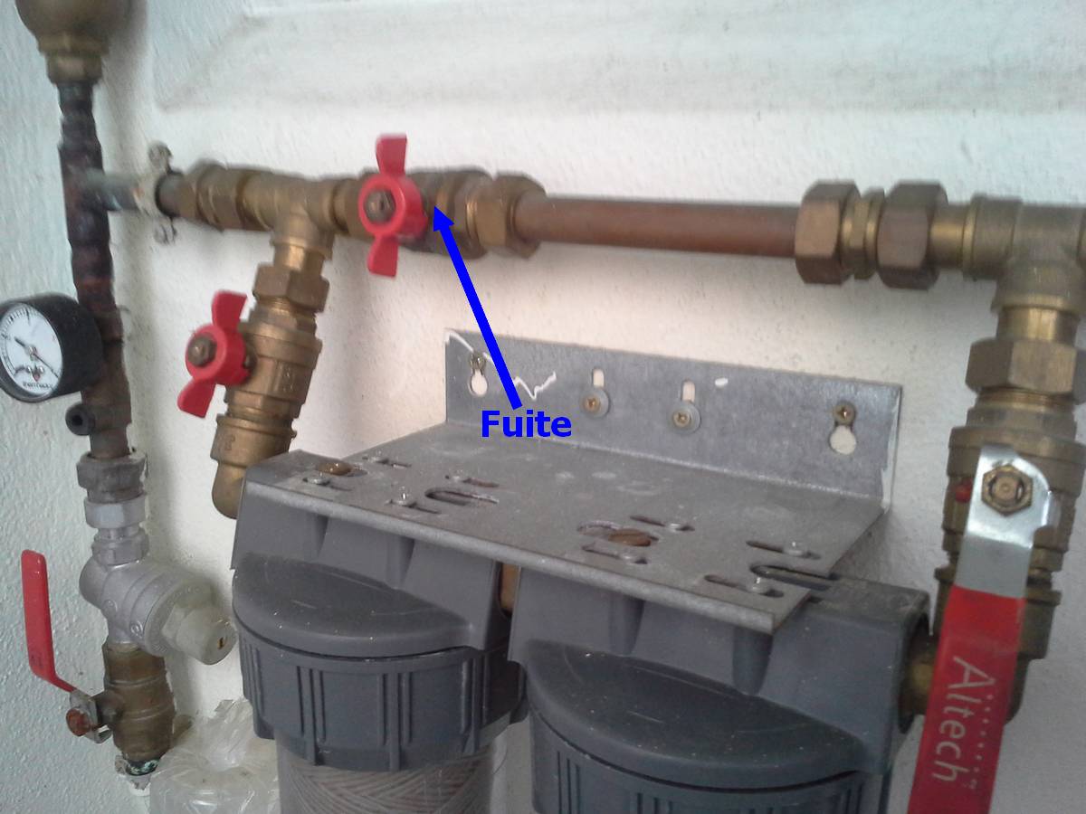 vue globale de cartouche filtrantes