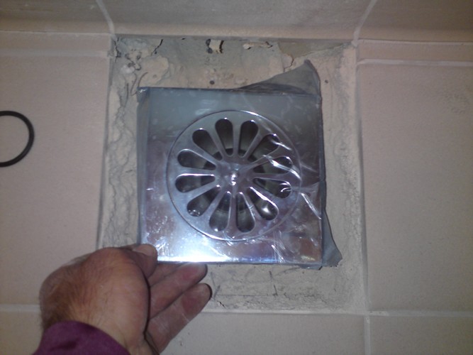 determiner l'emplacement du siphon