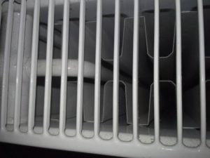 Arrivée radiateur en partie supérieure