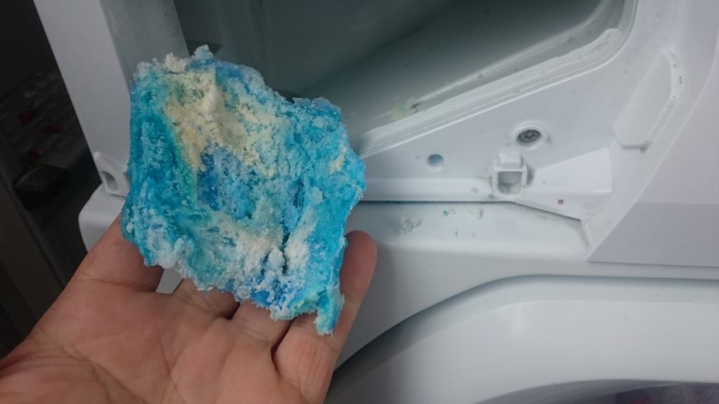 Résidus de léssive