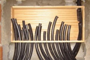 Avant passage des tuyaux