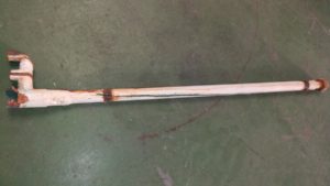 Cuivre oxydé par les condensats