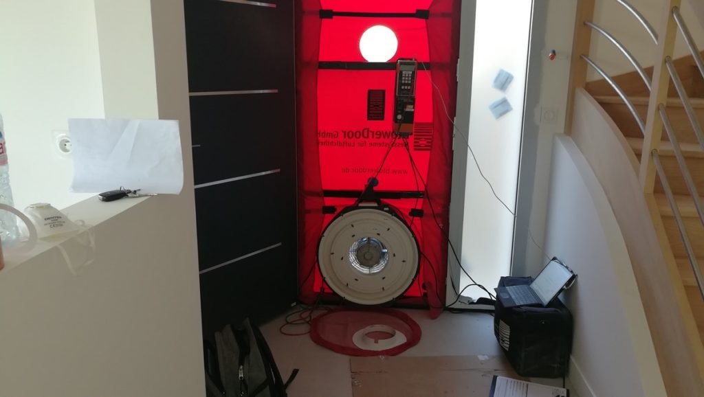 Image de: super ventilateur pour test de perméabilité