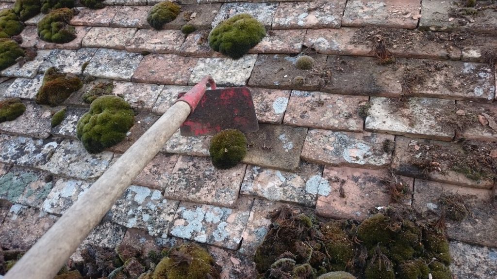 Grattage de lamousse