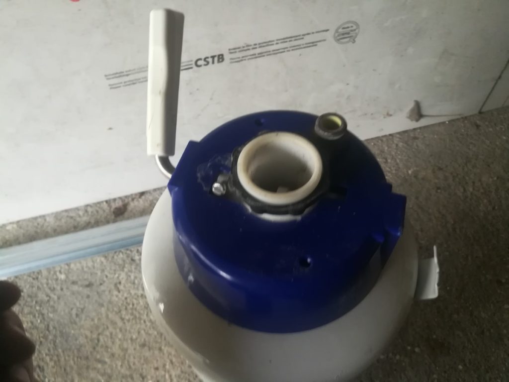 Vue de la chasse sous pression