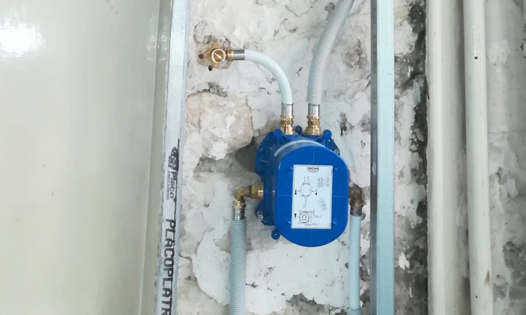 Vue d'ensemble posé a blanc