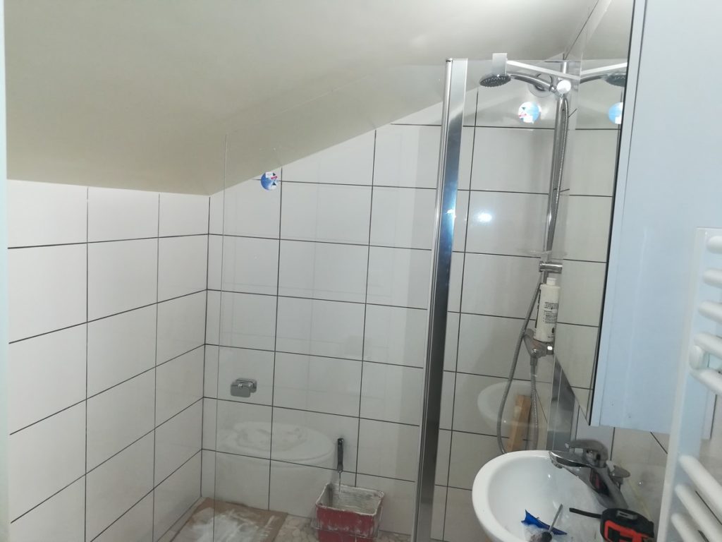 Vue de la porte terminé