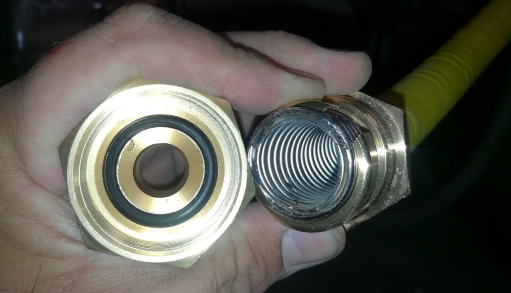 Raccord PLT démonté