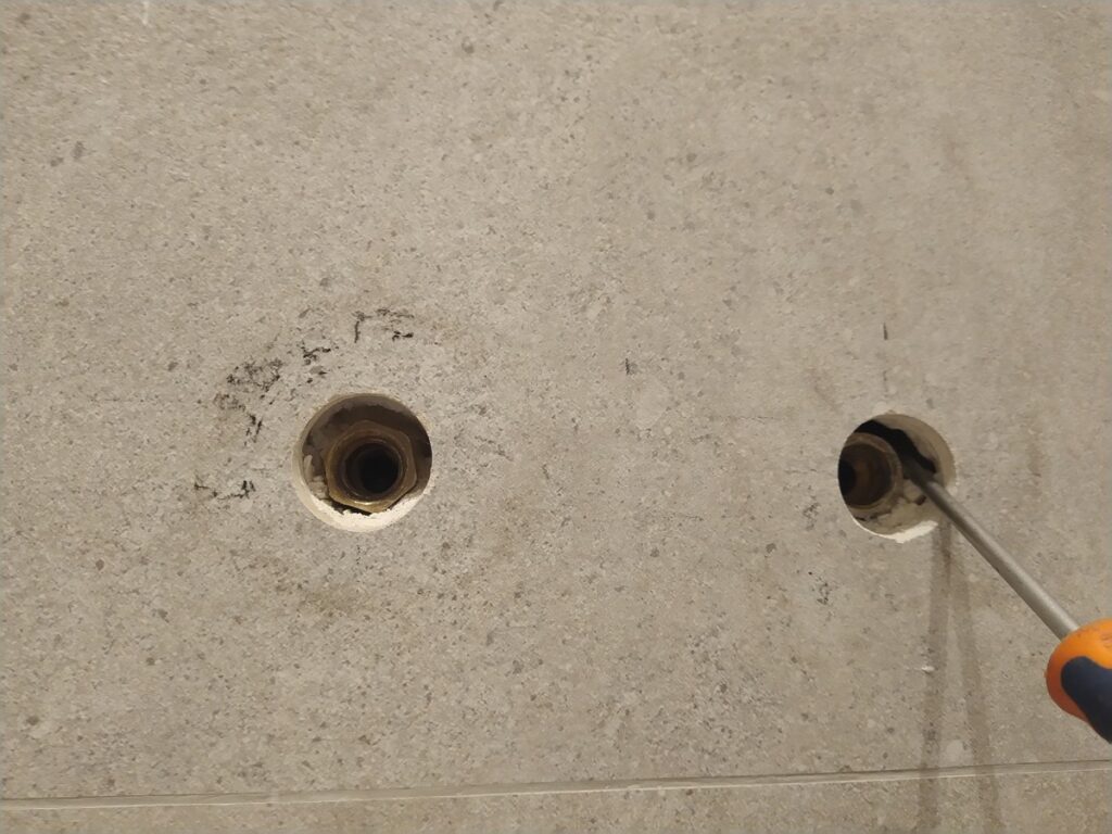 adaptation des alignements et pose des ralonges