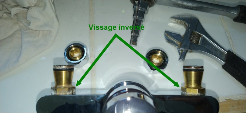 Monter les nipples a la place des écrous