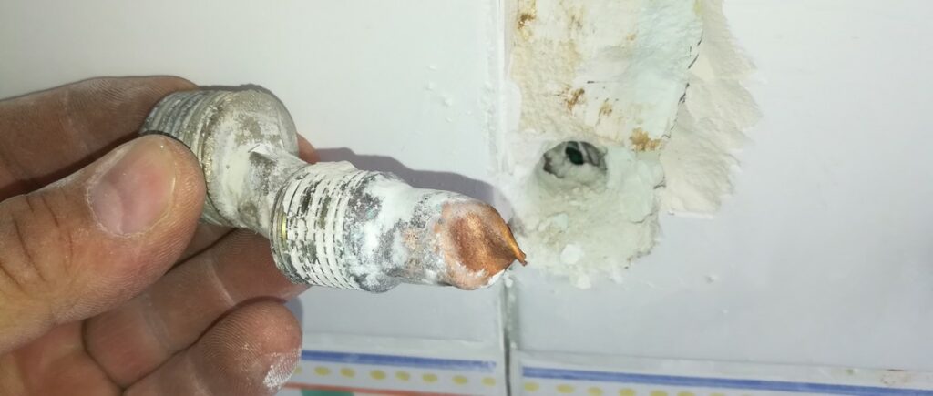 Excentrique soudé sur tuyaux