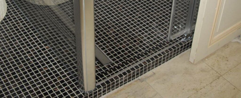 Douche avec épaisseur de 6cm