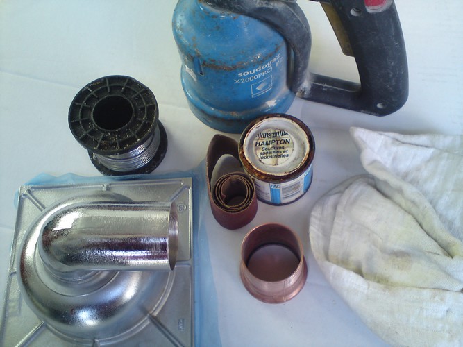 necessaire de soudage a l'etain