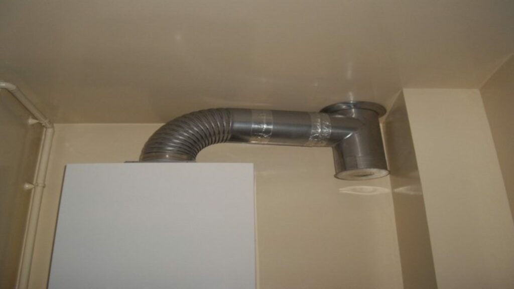 Raccordement chaudière cheminé