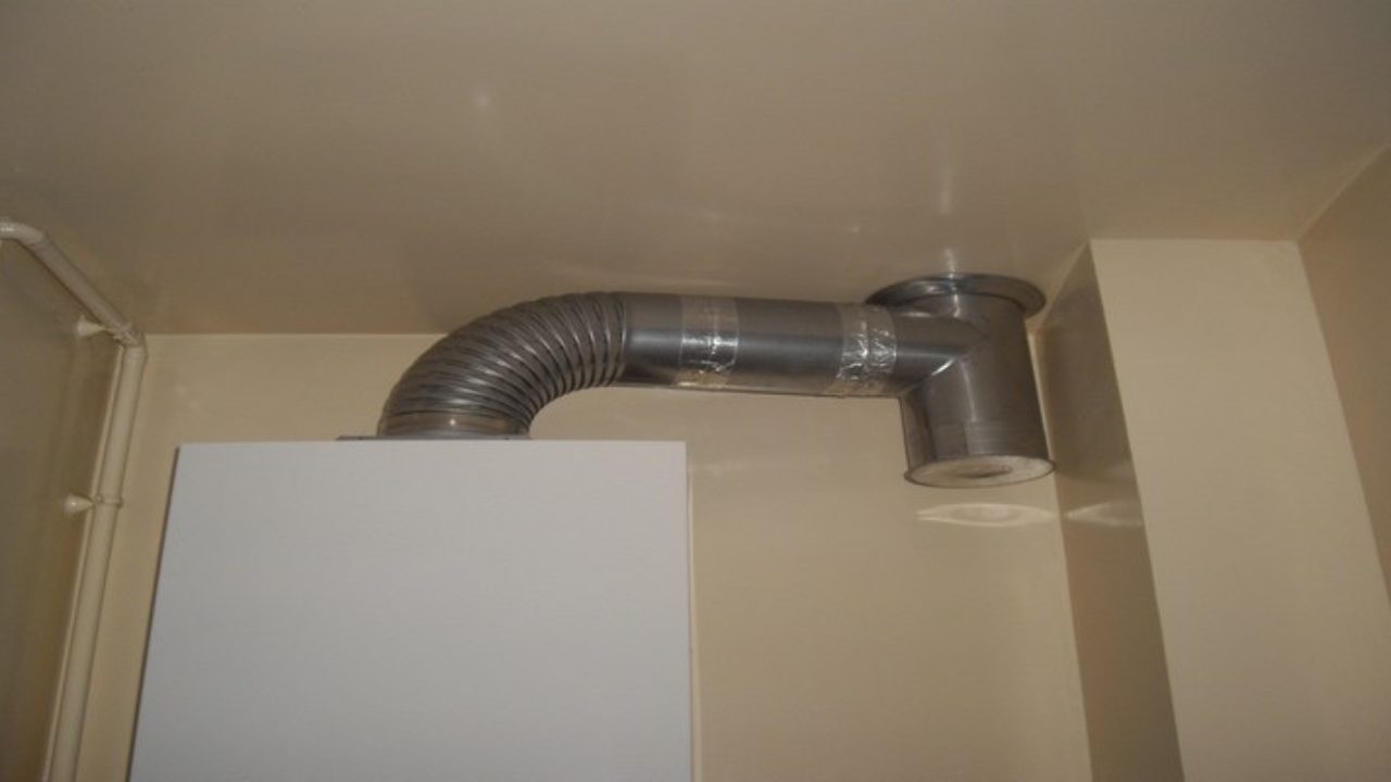 Raccordement chaudière cheminé