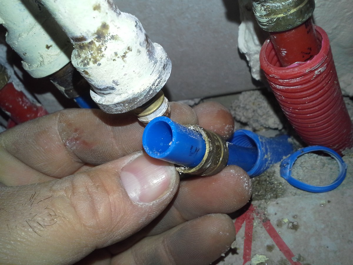 préparer le raccord