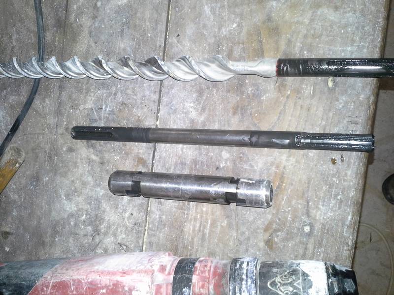 Ralonge pour forets SDS max