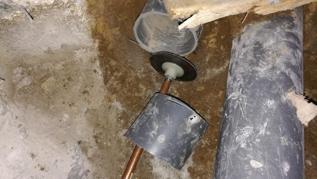 Recouper depuis l'interieur