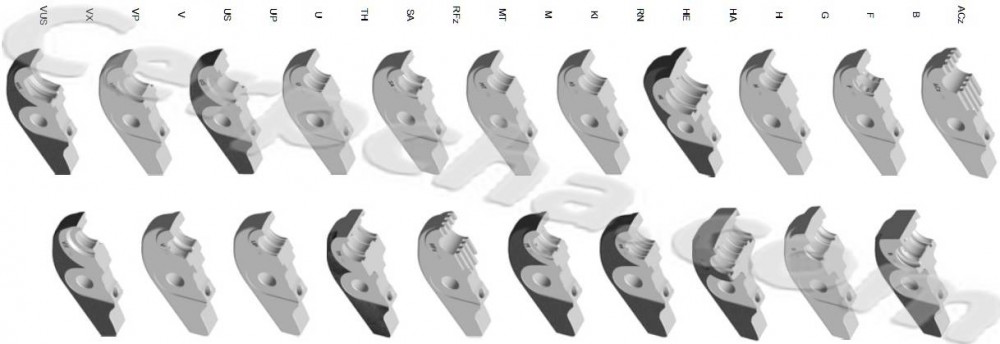 Profils de sertissage