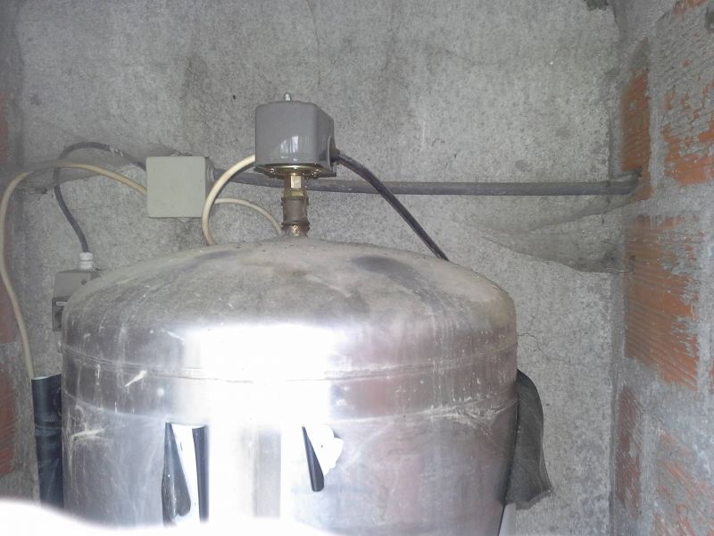 pressostat sur ballon