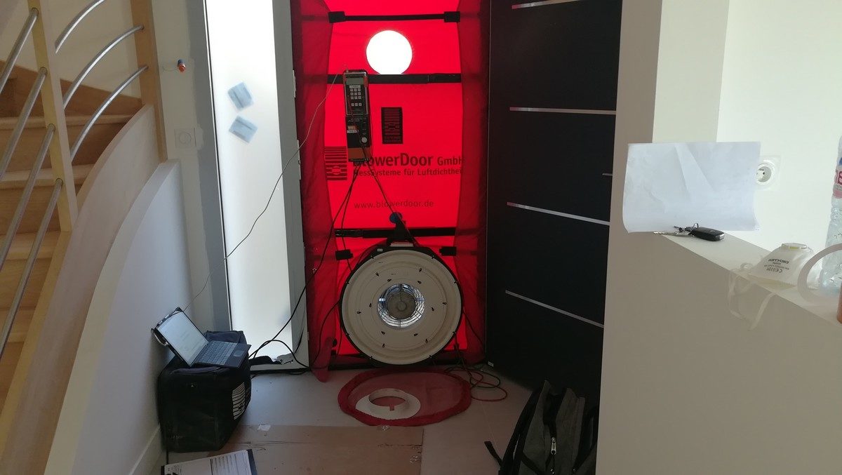 Image de: super ventilateur pour test de perméabilité