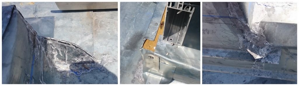 Défauts de couverture