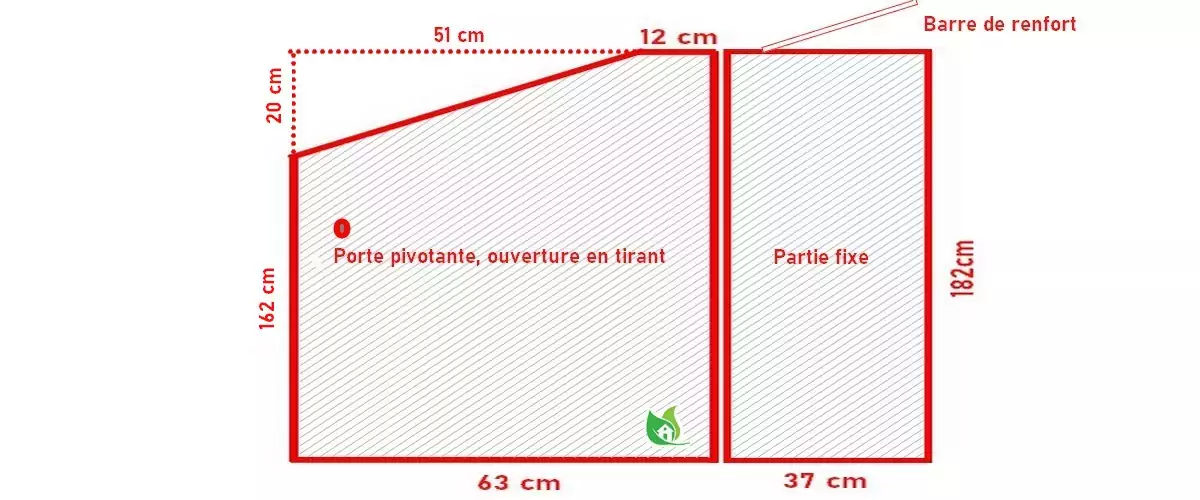 porte de douche sur mesure
