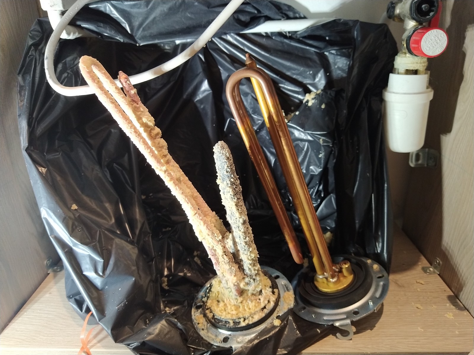 Résistances de chauffe-eau plat