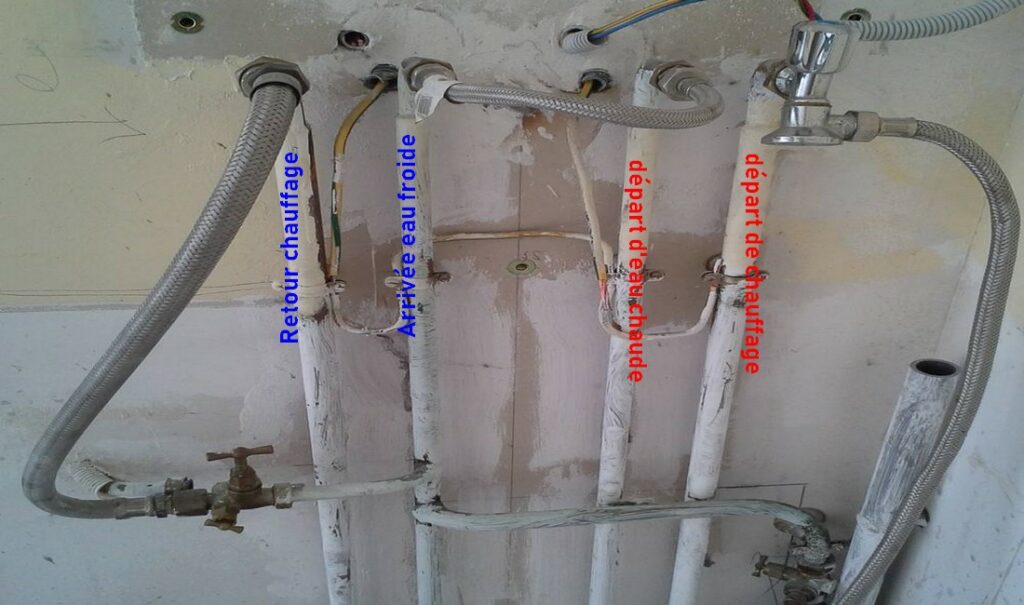 Emplacement de chaudière