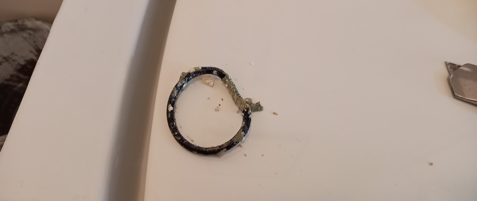 Joint torique endommagé