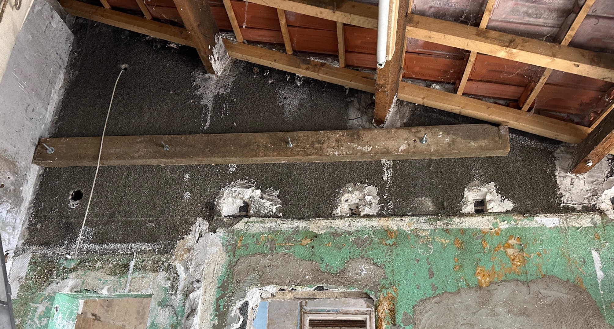 mise en sécurité du mur porteur